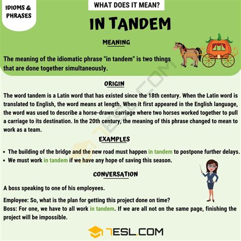 tandem definition english